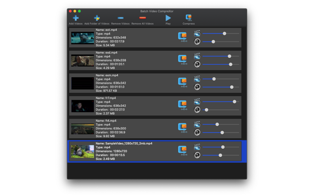 Batch Video CompreXor(圖2)-速報App