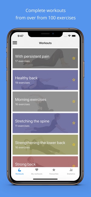 Back pain exercise (PRO)