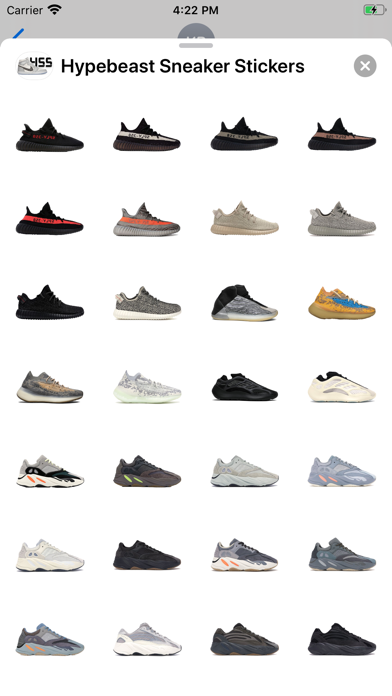 Hypebeast Sneaker Stickers screenshot 2