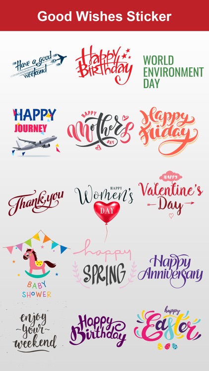 Wishes Stickers for iMessage