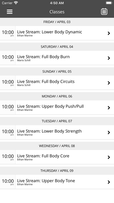 Body Machine Fitness screenshot 2