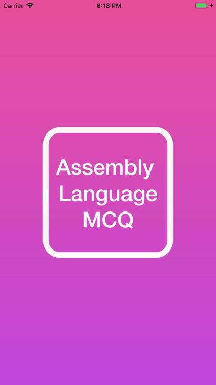 Assembly Language MCQs