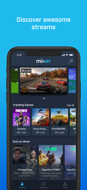 Mixer Interactive Streaming On The App Store - roblox mobile pizza place mobile iphone ipad and ipod touch android