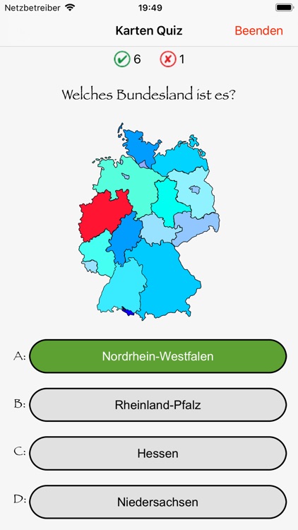 Bundesländer Deutschlands Quiz screenshot-4