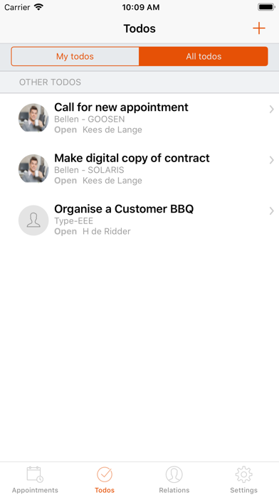 How to cancel & delete Ridder iQ CRM from iphone & ipad 4