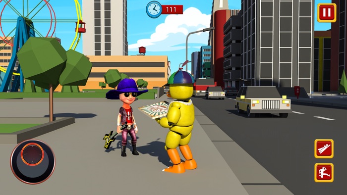 Flying Cap Pizza Delivery Game