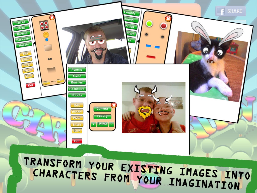 Character Creations HD screenshot 4