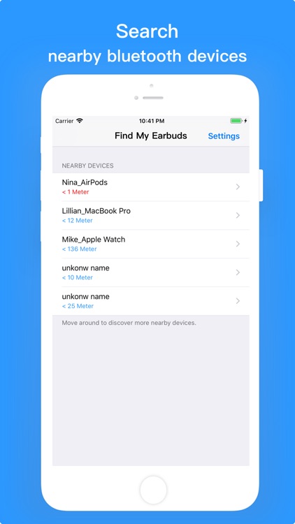 Find my Earbuds-Device finder