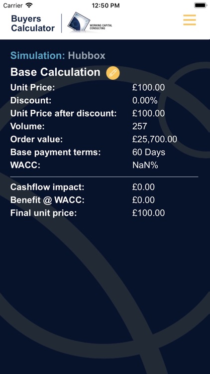 WCC Buyers Calculator