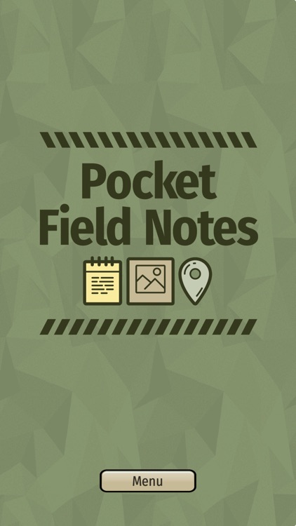 Pocket Field Notes