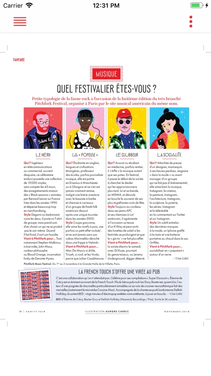 Vanity Fair Magazine France screenshot-4