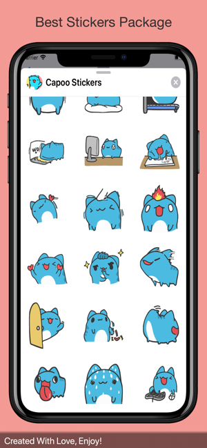 Capoo Stickers(圖3)-速報App