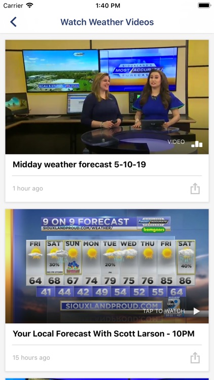 KCAU 9 Weather Siouxland