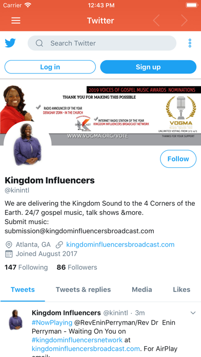 Kingdom Influencers Broadcast screenshot 4