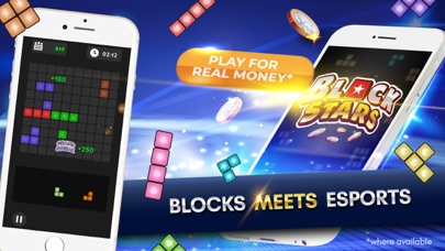 How to cancel & delete Block Stars - Play Real Money from iphone & ipad 1