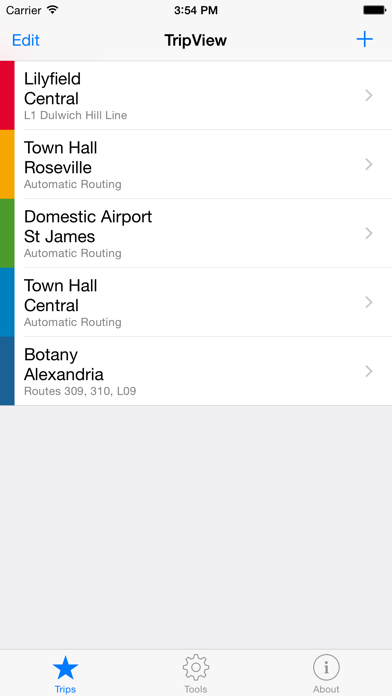 TripView - Sydney & Melbourne app screenshot 0 by TripView Pty Ltd - appdatabase.net