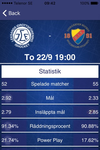 Leksands IF Officiella screenshot 3