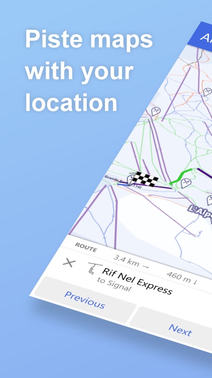 Ski Nav – Trail Maps