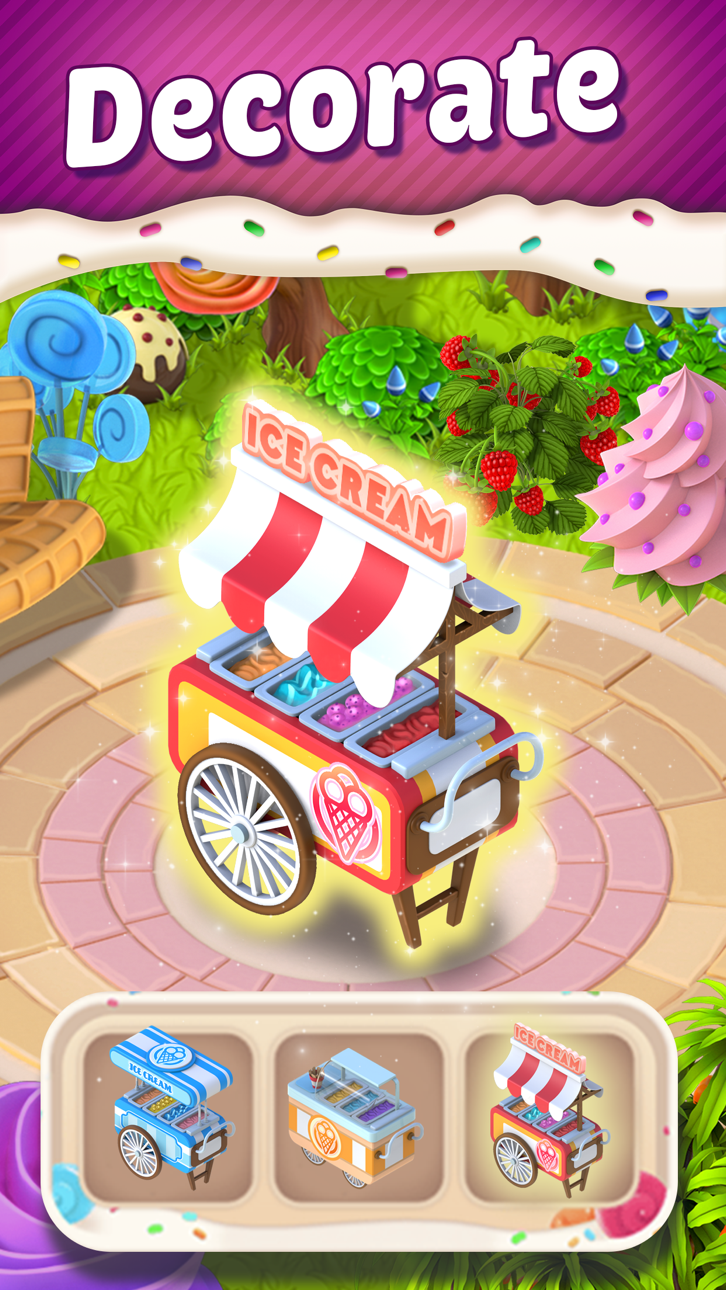 Sweet Escapes: Build A Bakery iOS Mod IPA screenshot 4 - iOS game interface