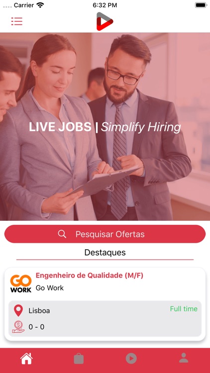 Live Jobs - Video Interviewing