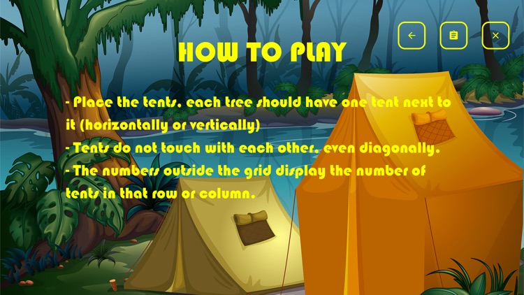 Tents and Trees - New Puzzle