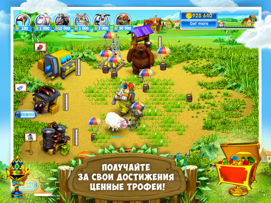 Скачать игру Farm Frenzy 3: Village HD Lite