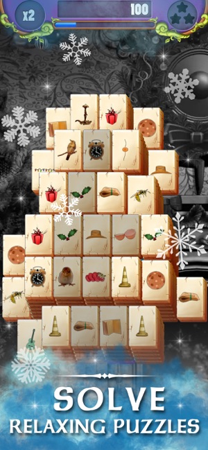 Christmas Solitaire Mahjong(圖1)-速報App