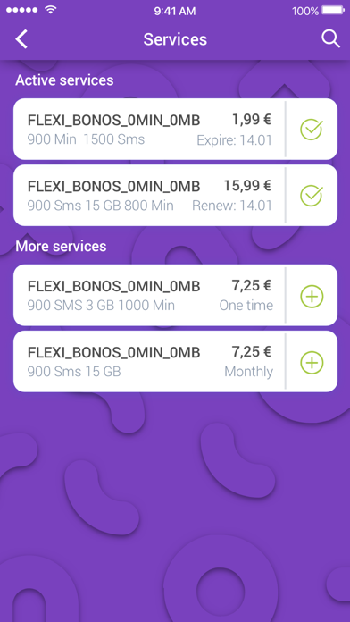 FlexMovil client screenshot 2