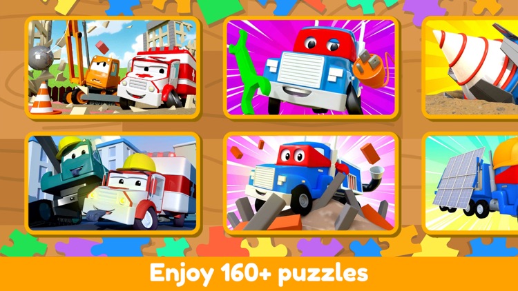 Car City - Preschool Puzzles