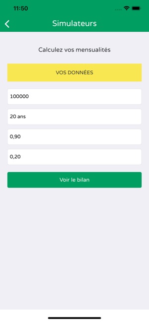 In&Fi Simulateur de crédit(圖3)-速報App