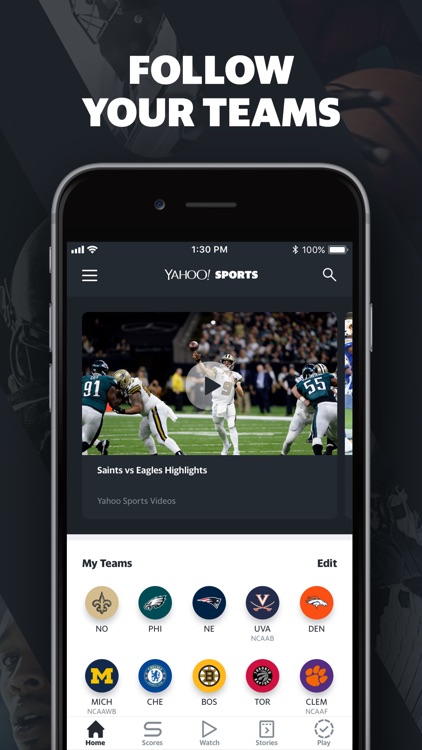 Yahoo Sports: Watch Live NFL