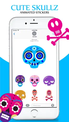 Game screenshot Animated Skulls apk