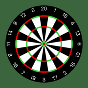 Cricket Darts Chalkboard