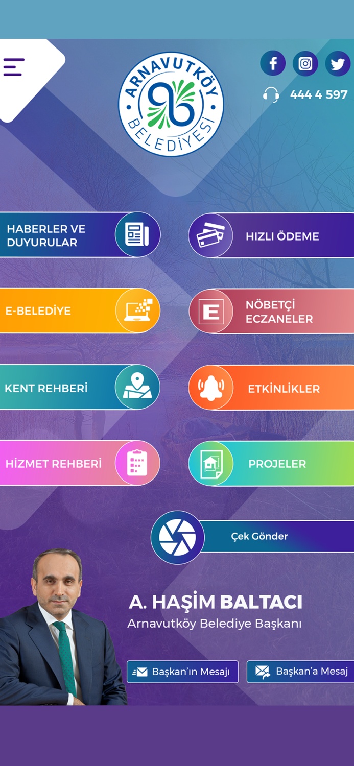 Arnavutköy Belediye Uygulaması