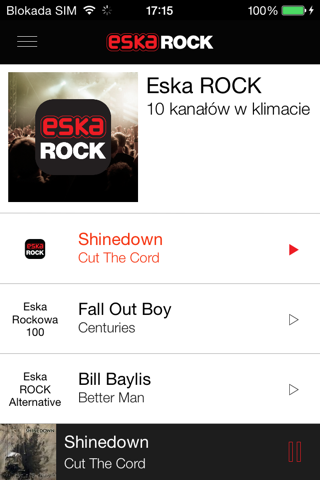 Eska ROCK – radio internetowe screenshot 2