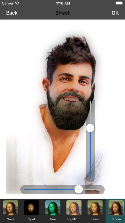 Men beard photo editor Mustach screenshot-3