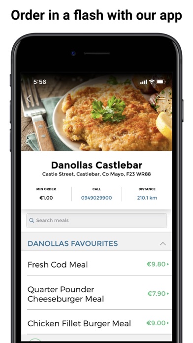 How to cancel & delete Danolla's Takeaway - Castlebar from iphone & ipad 1