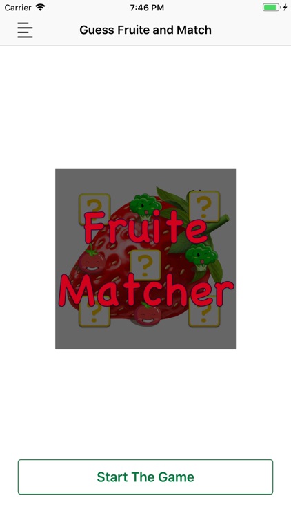 Guess Fruite and Match