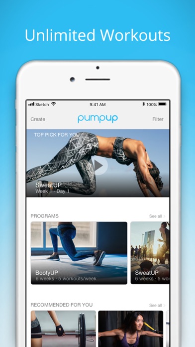 PumpUp Home Workouts & Fitnessのおすすめ画像2
