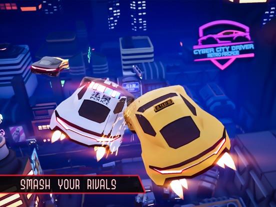 Cyber City Driver Retro Arcade screenshot 3