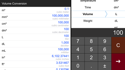 Universer Unit Converter Pro HD Screenshot 2