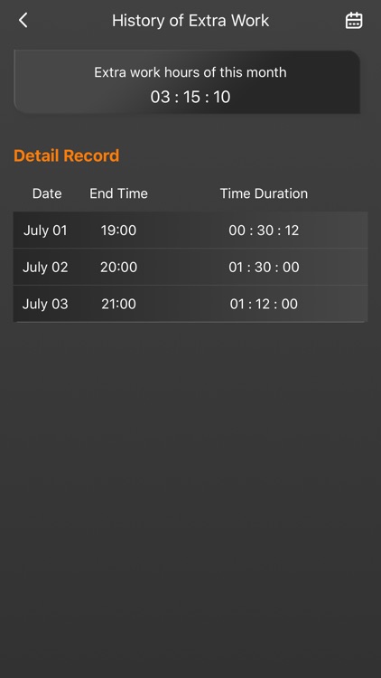 Daily Extra Work-Record Time screenshot-3