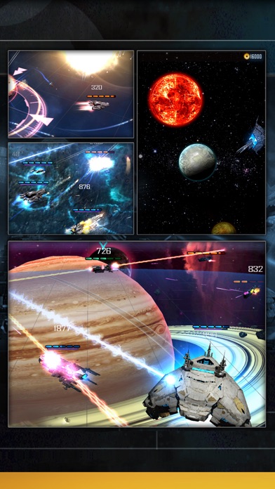 Galaxy Reavers- Sliding Starships, Tactical Space RTS Screenshot 4