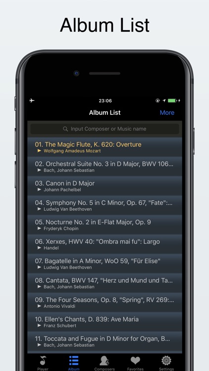 classical music offline player screenshot-3