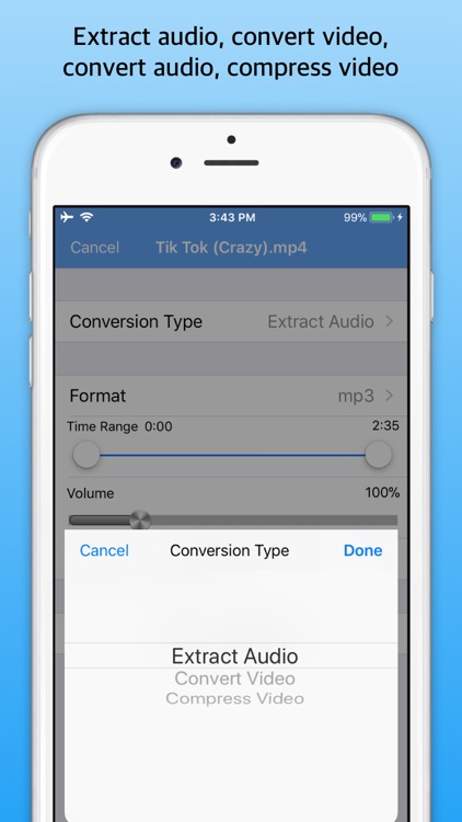 Media Converter - video to mp3