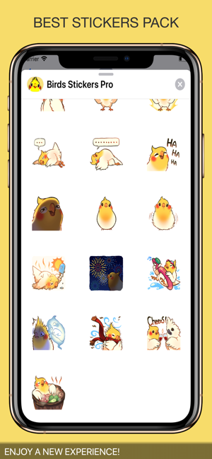 Birds Stickers Pro(圖4)-速報App