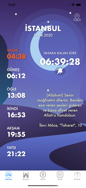 Namaz Vakti - İmsakiye 2020(圖9)-速報App