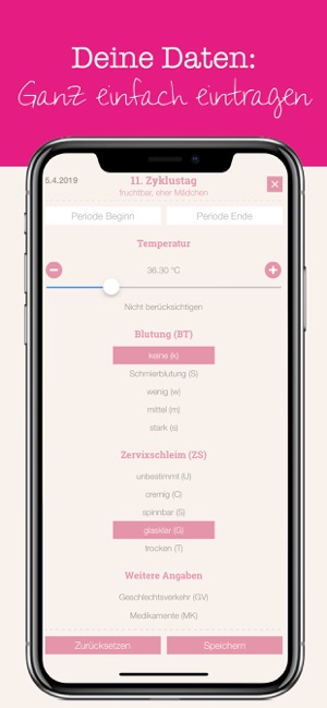 Eisprungkalender - Zyklus App(圖5)-速報App