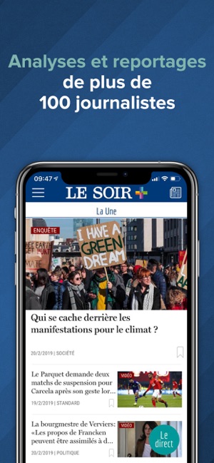 Le Soir – actu et info