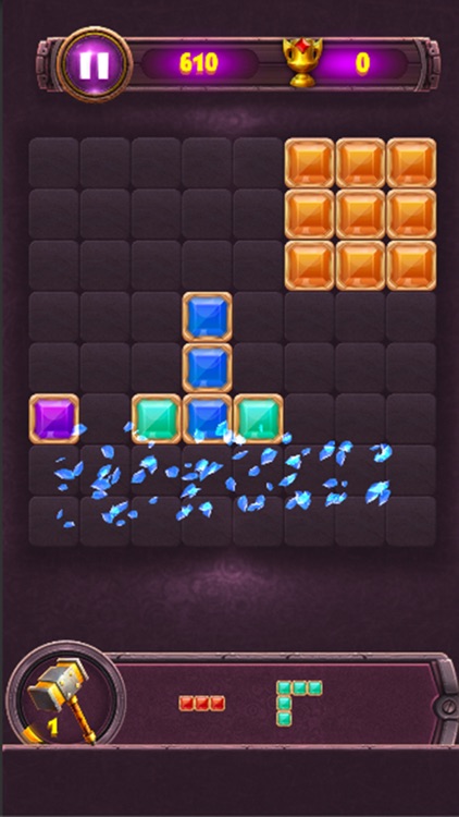 Jewel block puzzle game